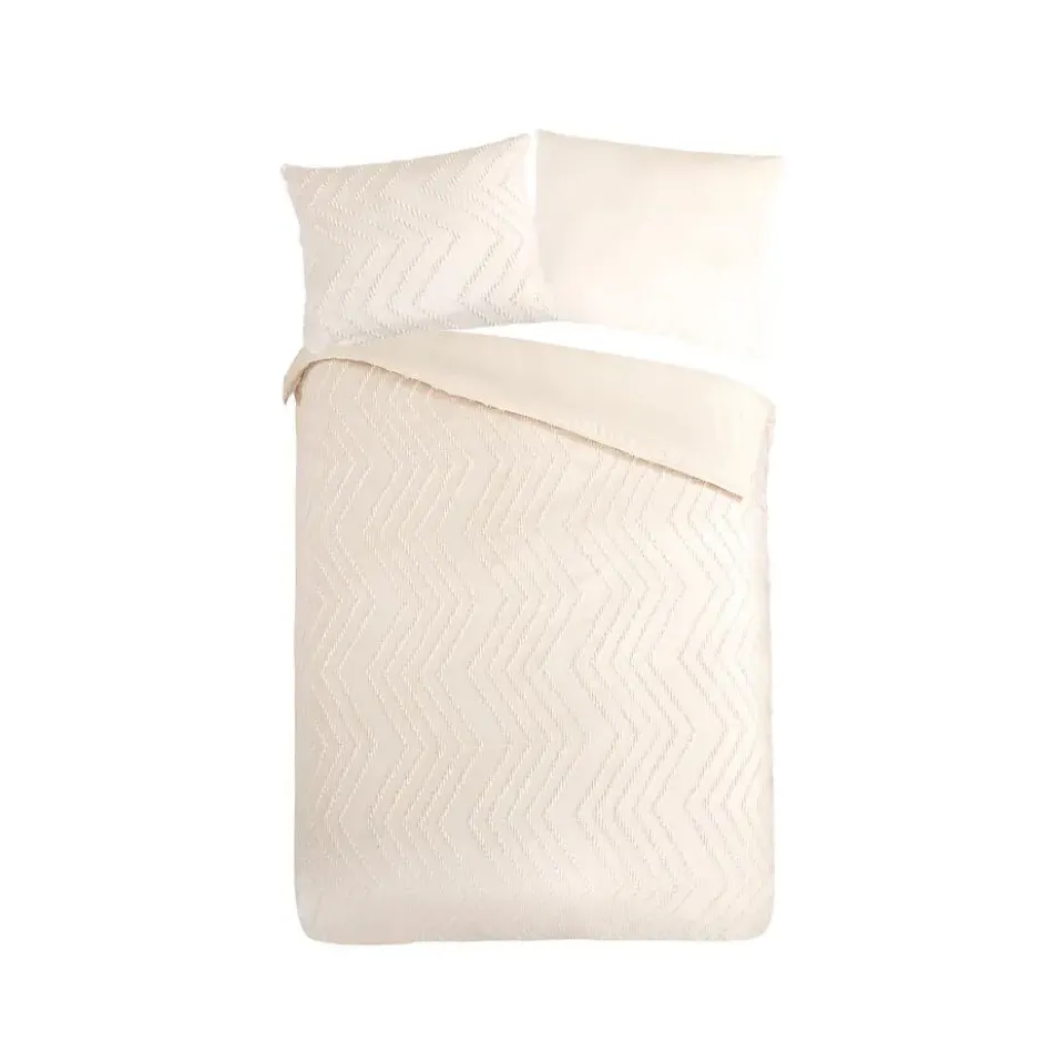 Pure Dekbedovertrek Luxe Off-White-1-persoons (140 x 200/220 cm)