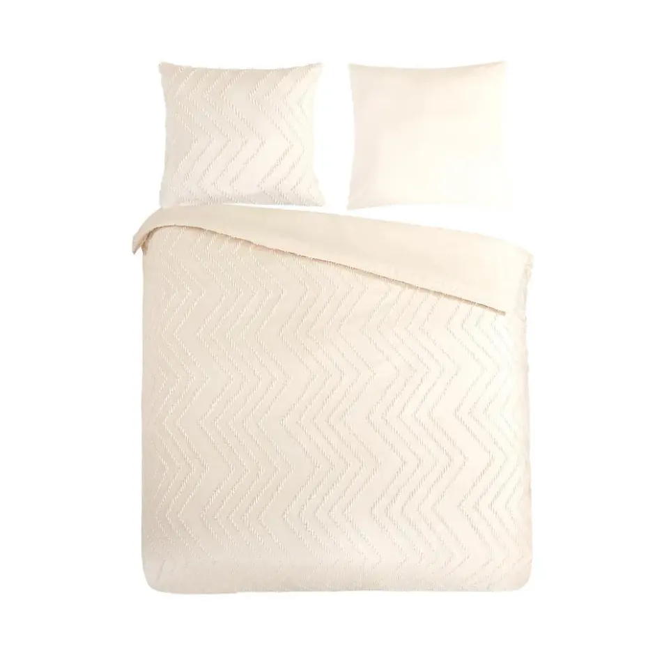 Pure Dekbedovertrek Luxe Off-White-2-persoons (200 x 200/220 cm)
