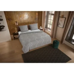 Pure Dekbedovertrek Luxe Taupe-2-persoons (200 x 200/220 cm)