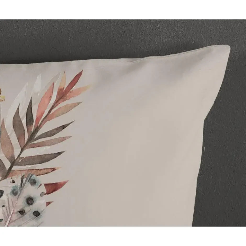 Pure dekbedovertrek veren - 2 persoons 200x200/220 cm - Taupe - Microvezel