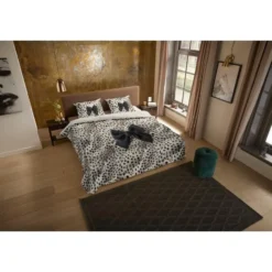 Pure Glamour Fur Dekbedovertrek Off-white-2-persoons (200 x 200/220 cm)