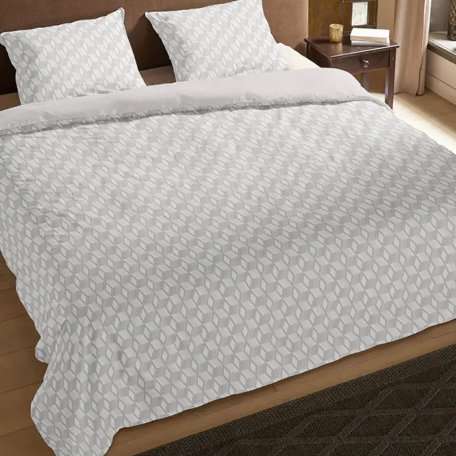 Pure Gouda Dekbedovertrek Off-Wit-2-persoons (200 x 200/220 cm)