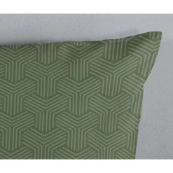 Pure Groningen Dekbedovertrek Groen-1-persoons (140 x 200/220 cm)