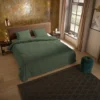 Pure Groningen Dekbedovertrek Groen-2-persoons (200 x 200/220 cm)