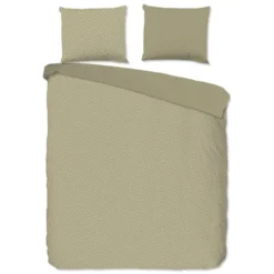 Pure Haarlem Dekbedovertrek Bruin-2-persoons (200 x 200/220 cm)