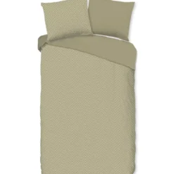 Pure Haarlem Dekbedovertrek Bruin-2-persoons (200 x 200/220 cm)