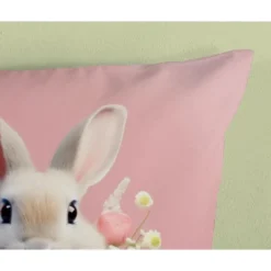 Pure Lief Konijntje Kinderdekbedovertrek Roze