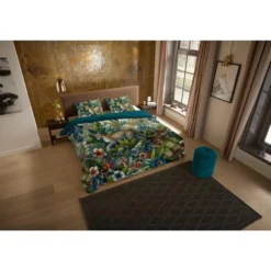Pure Majestueuze Jaguar Dekbedovertrek Multi-1-persoons (140 x 200/220 cm)