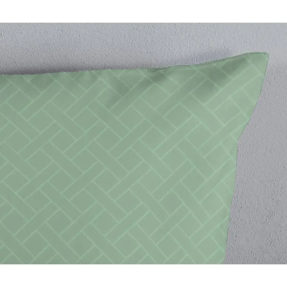 Pure Rotterdam Dekbedovertrek Groen-2-persoons (200 x 200/220 cm)
