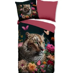 Pure Tijger Bora Dekbedovertrek Multi-Lits-jumeaux (240 x 200/220 cm)