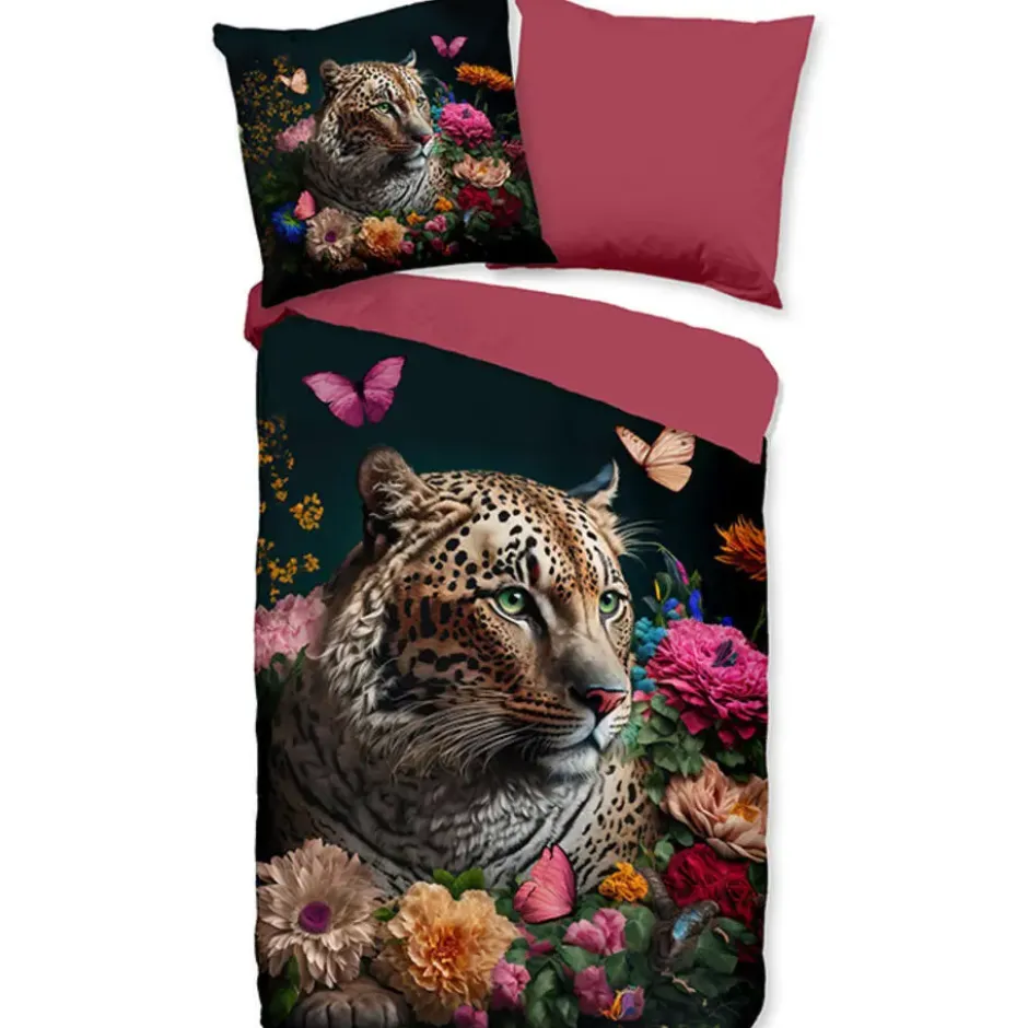 Pure Tijger Bora Dekbedovertrek Multi-Lits-jumeaux (240 x 200/220 cm)