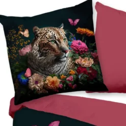 Pure Tijger Bora Dekbedovertrek Multi-Lits-jumeaux (240 x 200/220 cm)
