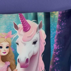 Pure Unicorn Kinderdekbedovertrek Roze