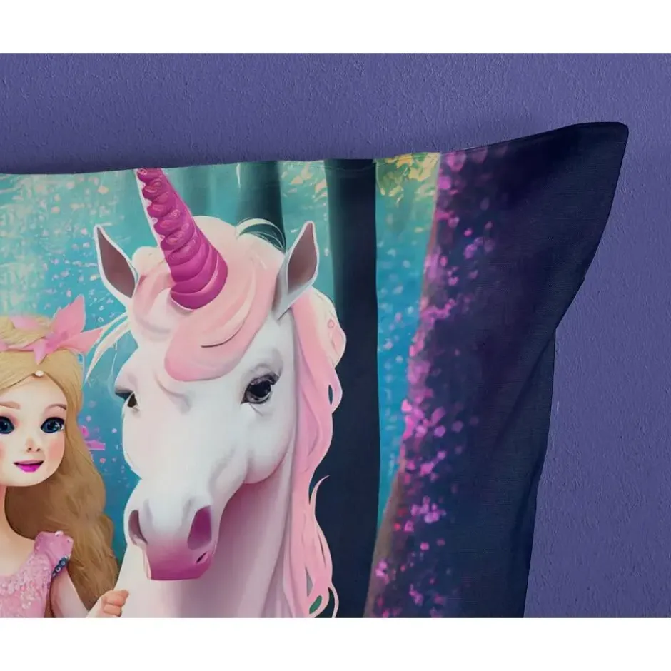 Pure Unicorn Kinderdekbedovertrek Roze