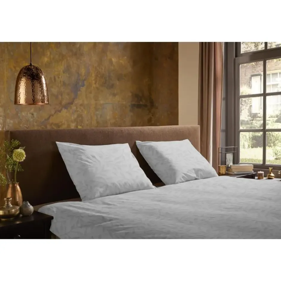 Pure Venlo Dekbedovertrek Grijs-1-persoons (140 x 200/220 cm)