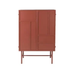 Puur - Harold wandkast - rood