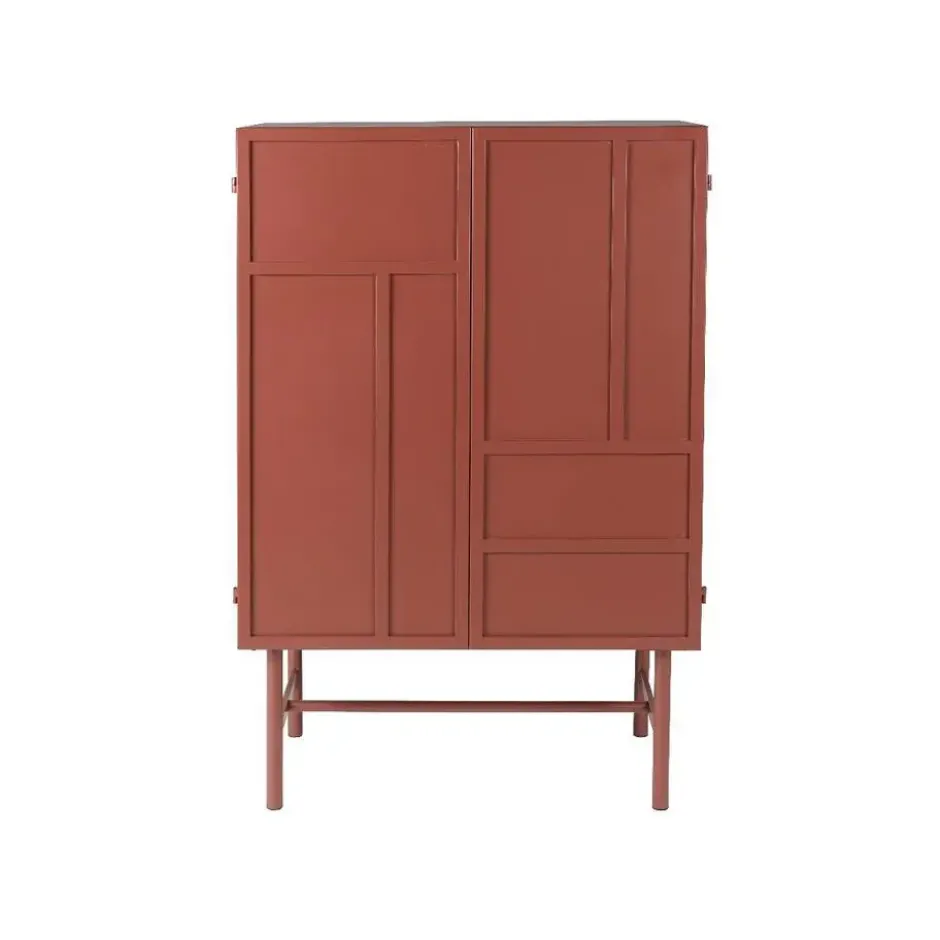 Puur - Harold wandkast - rood