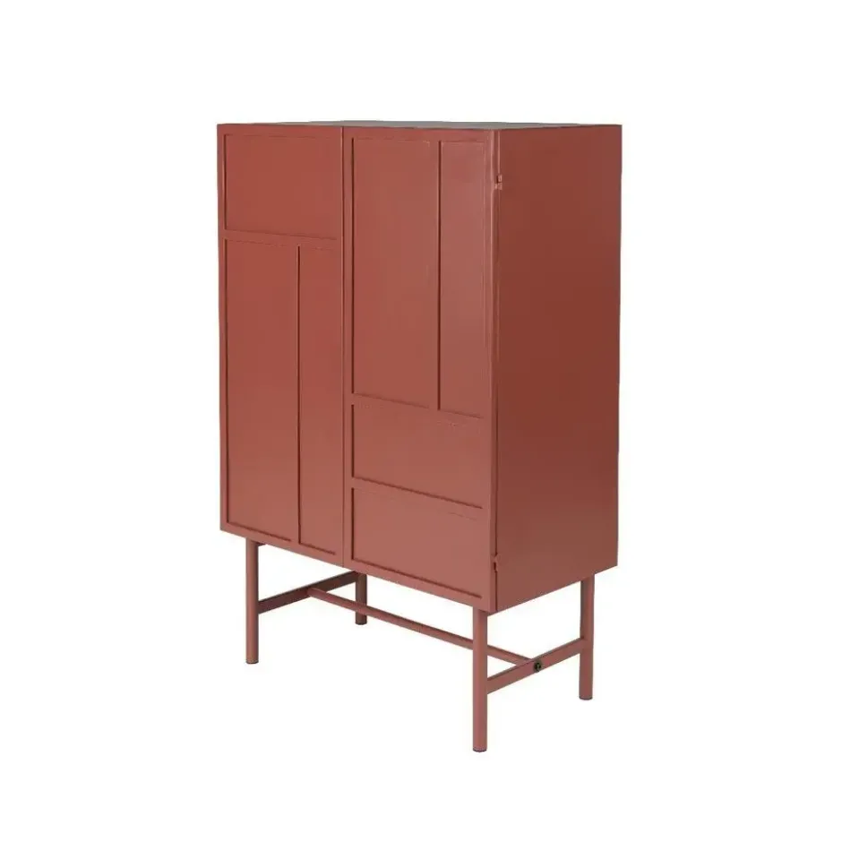 Puur - Harold wandkast - rood