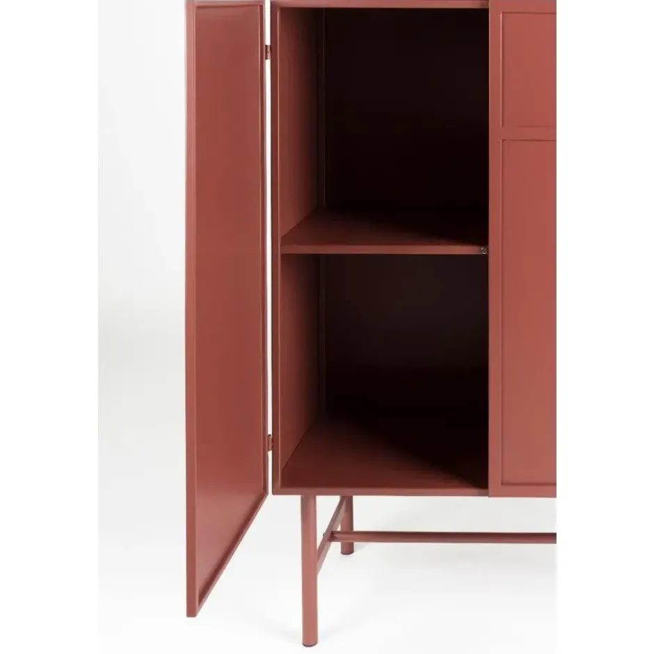 Puur - Harold wandkast - rood