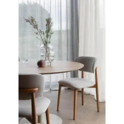 Puur - Kyle eettafel ø110 cm - naturel/beige