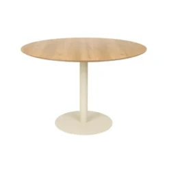 Puur - Kyle eettafel ø110 cm - naturel/beige