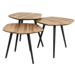 Puur - Novi bijzettafelset (Set van 3)