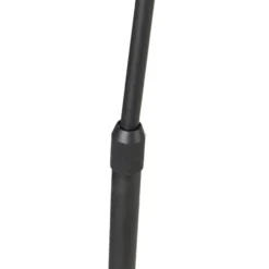 Qazqa booglamp arc-basic zwart e27