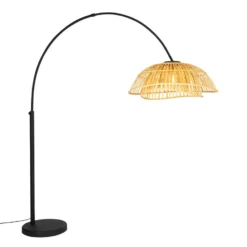 Qazqa booglamp pua beige e27