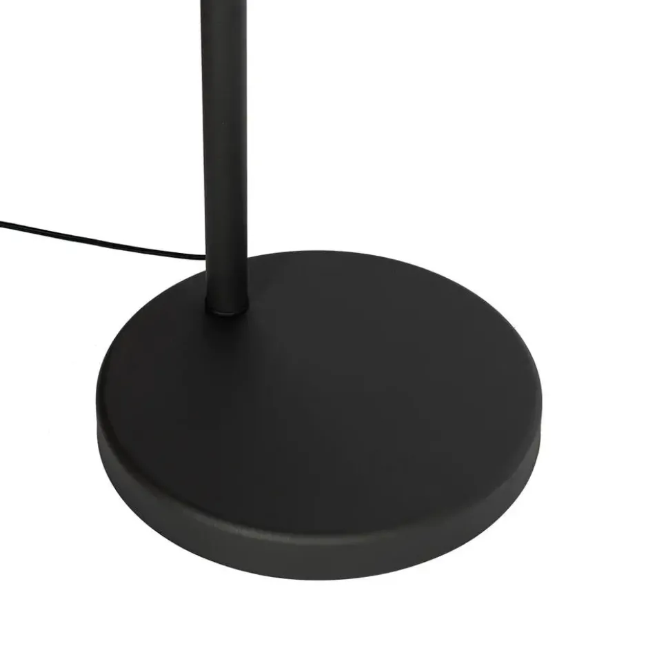 Qazqa booglamp pua zwart e27