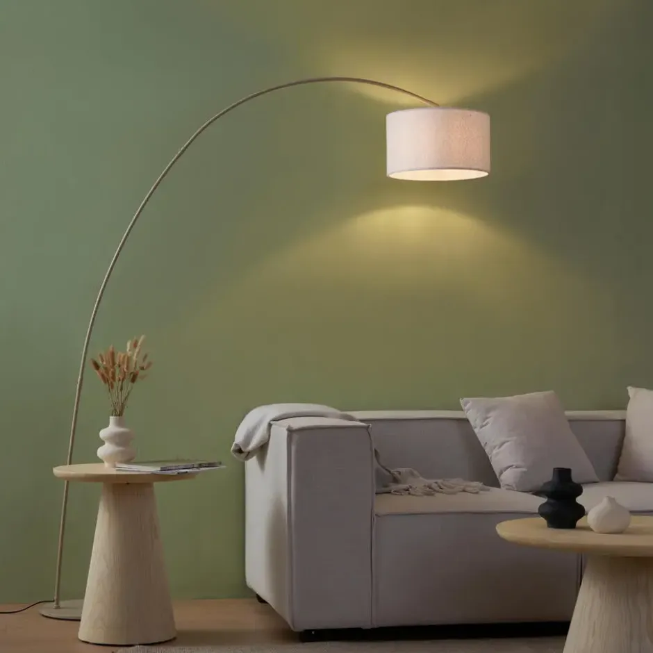 Qazqa booglamp vinossa beige e27