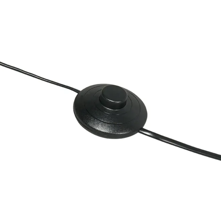 Qazqa booglamp vinossa zwart e27