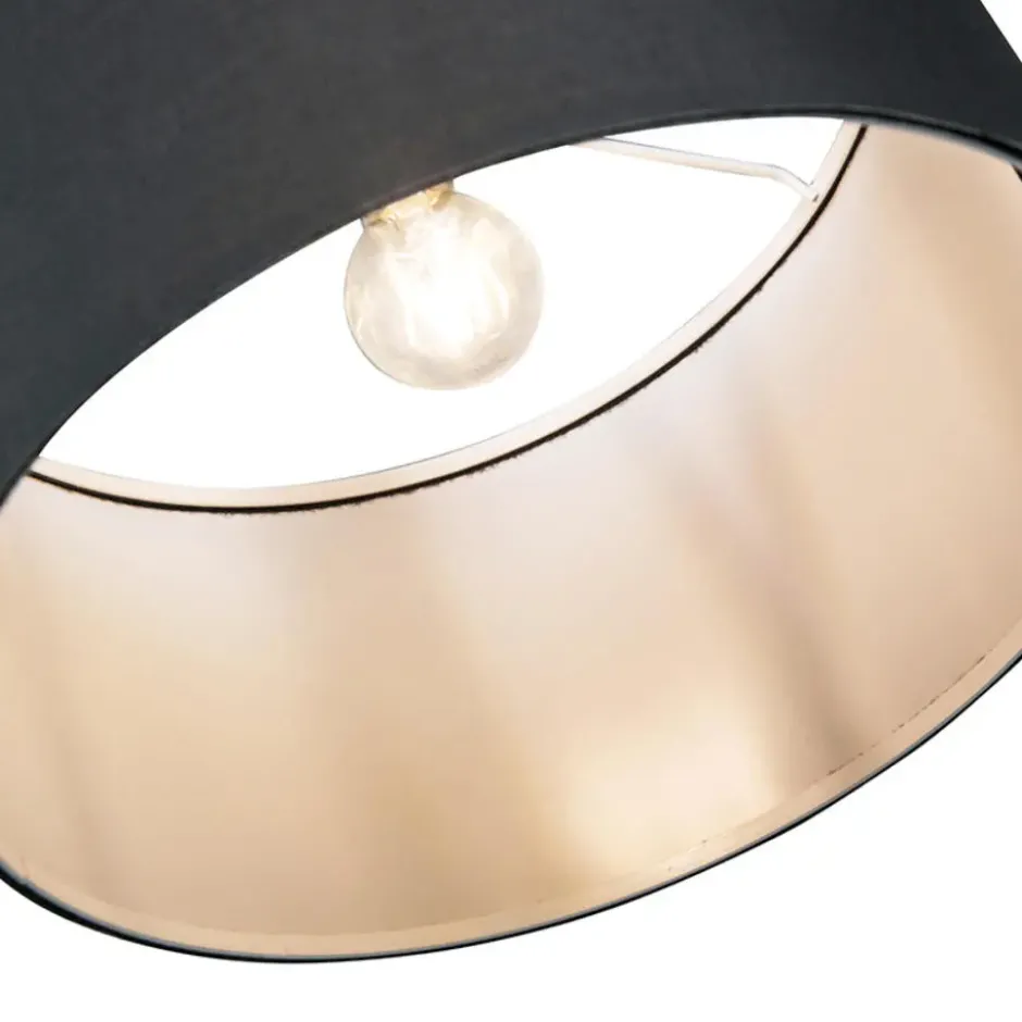 Qazqa booglamp vinossa zwart e27