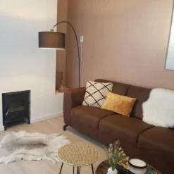 Qazqa booglamp vinossa zwart e27