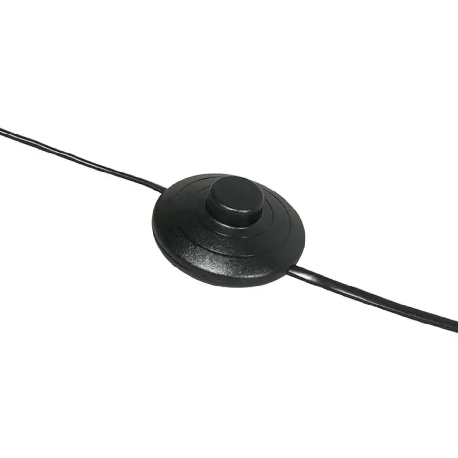 Qazqa booglamp vinossa zwart e27