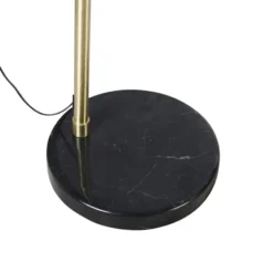 Qazqa booglamp xxl goudkleurig e27