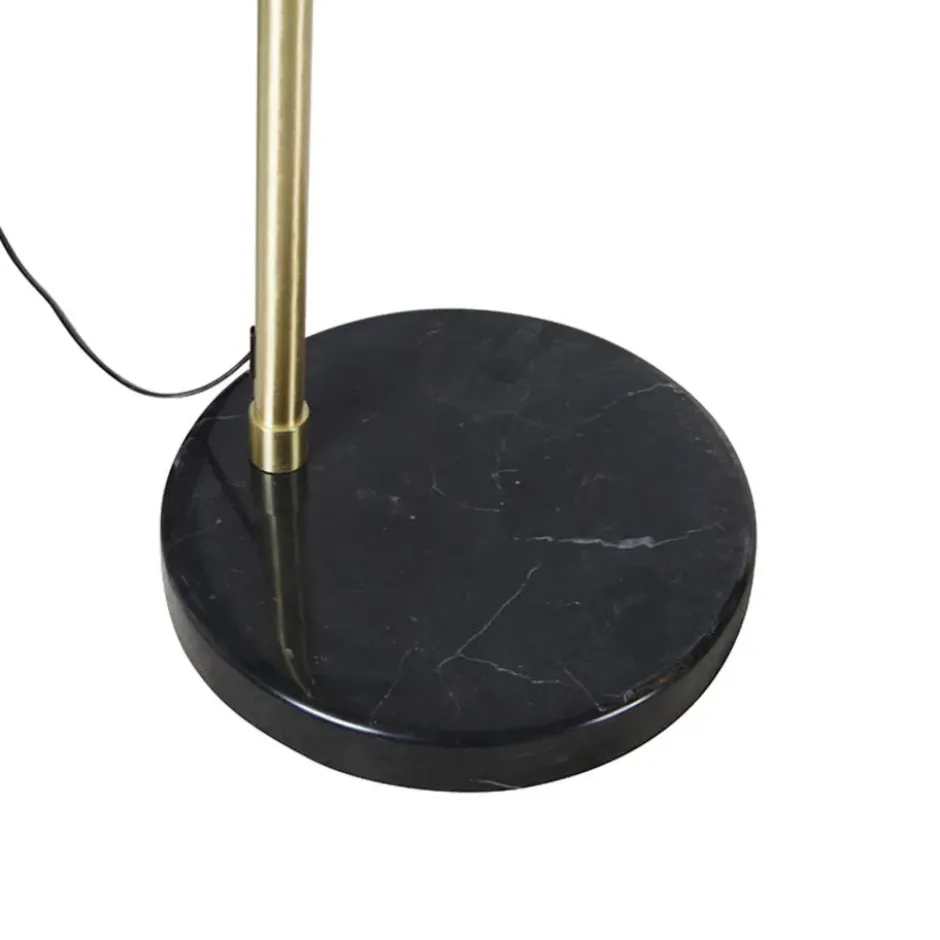 Qazqa booglamp xxl goudkleurig e27