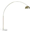 Qazqa booglamp xxl goudkleurig e27