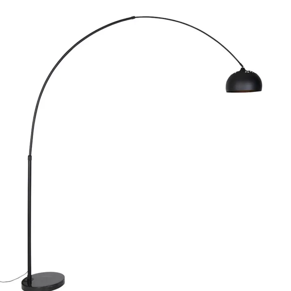 Qazqa booglamp xxl zwart e27