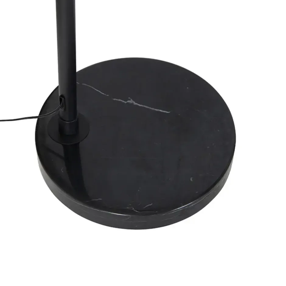 Qazqa booglamp xxl zwart e27