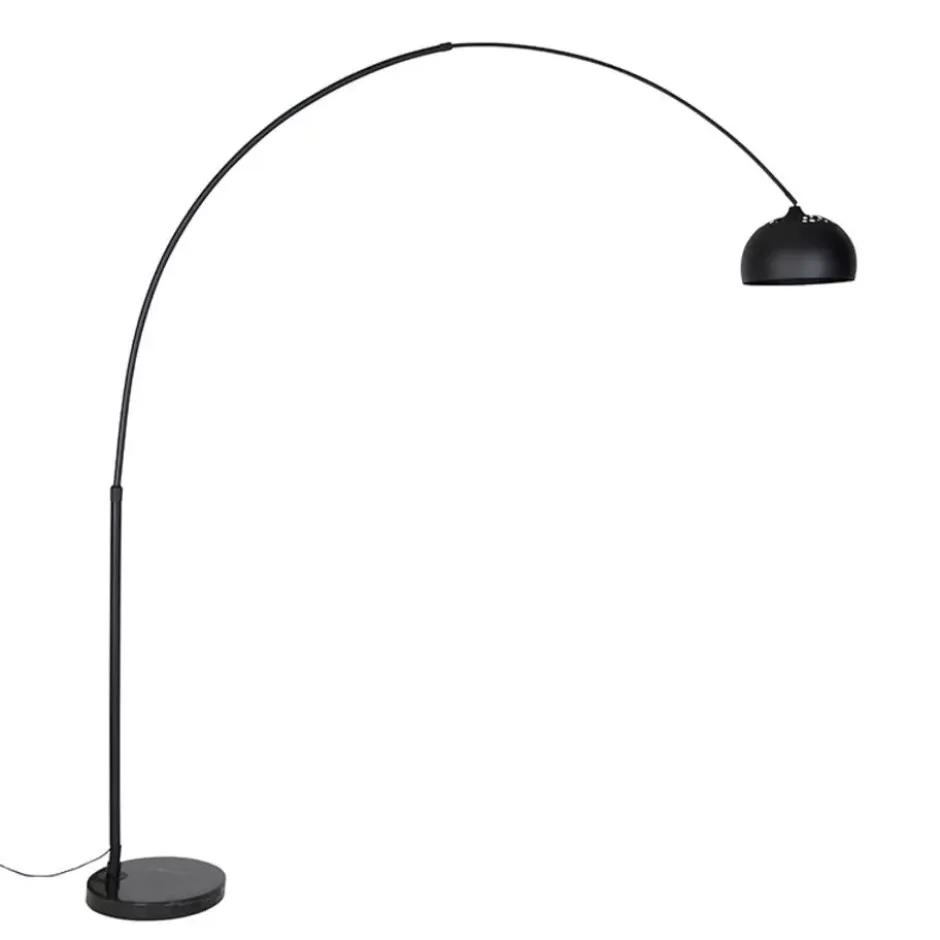Qazqa booglamp xxl zwart e27