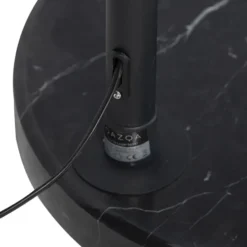 Qazqa booglamp xxl zwart e27