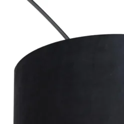 Qazqa booglamp xxl zwart e27