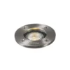 Qazqa grondspot basic zilverkleurig gu10