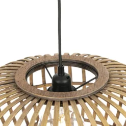 Qazqa hanglamp amira beige e27