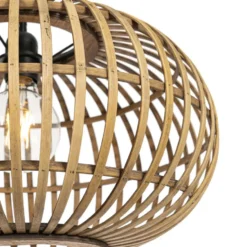 Qazqa hanglamp amira beige e27