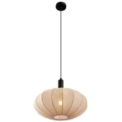 Qazqa hanglamp bida bruin e27