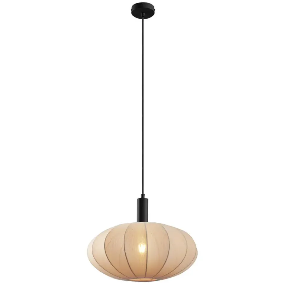 Qazqa hanglamp bida bruin e27