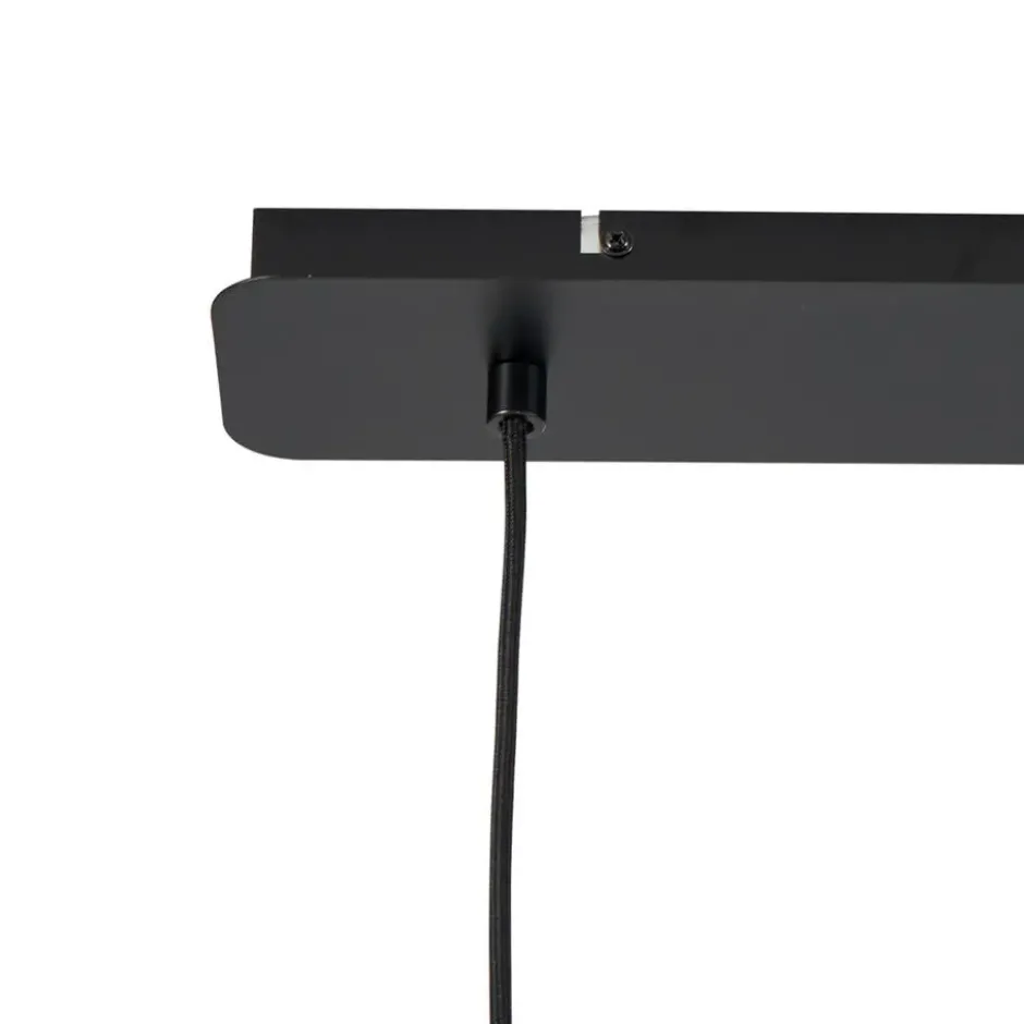 Qazqa hanglamp bida bruin e27