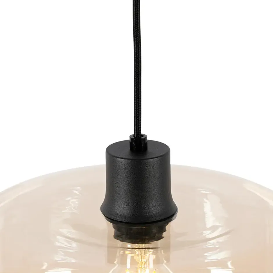 Qazqa hanglamp bizle beige e27