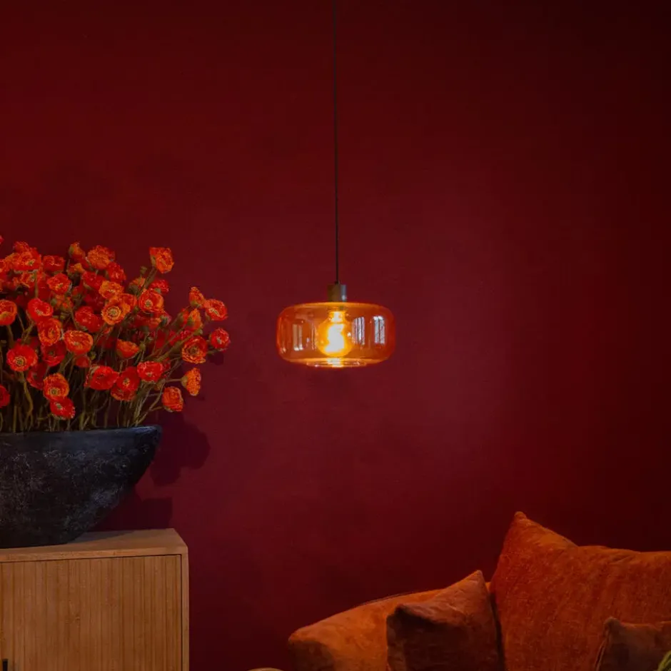 Qazqa hanglamp bizle beige e27